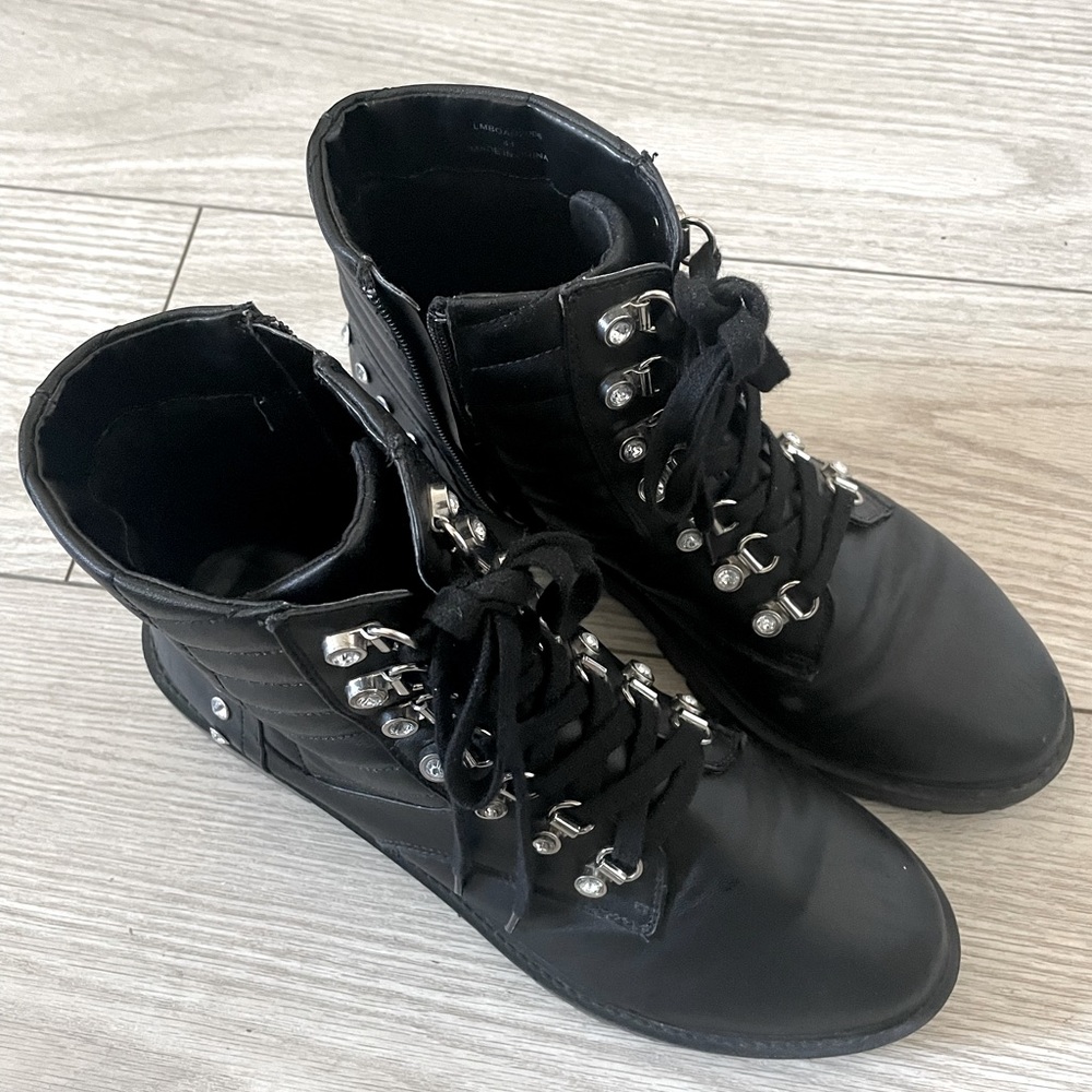 Missy Ankle Boots with Block Heels and Zip Closure size 10-11.5 (41-42)